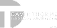 David Thorne Landscape Architect logo, in white text.